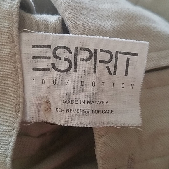 Esprit vintage cream cotton skirt 5/6 - Picture 6 of 7